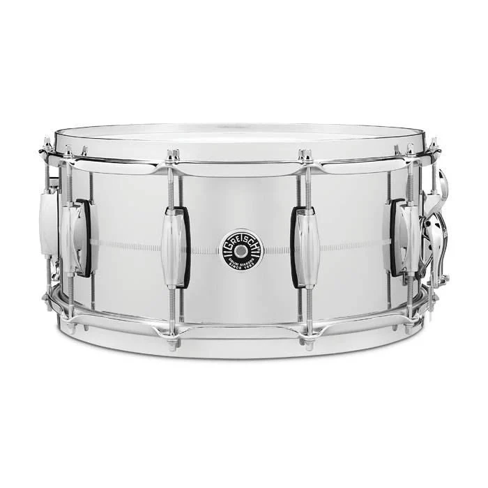 Gretsch Broadkaster Series 14 x6.5in Snare Drum in Chrome Over Steel