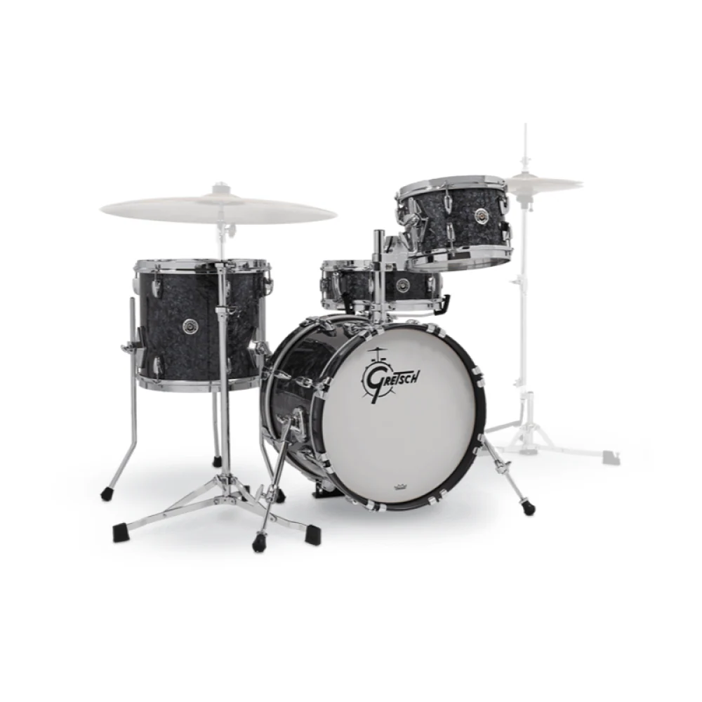 Gretsch Brooklyn 18/12/14+14S Shell Pack in Deep Black Marine Pearl - Image 4