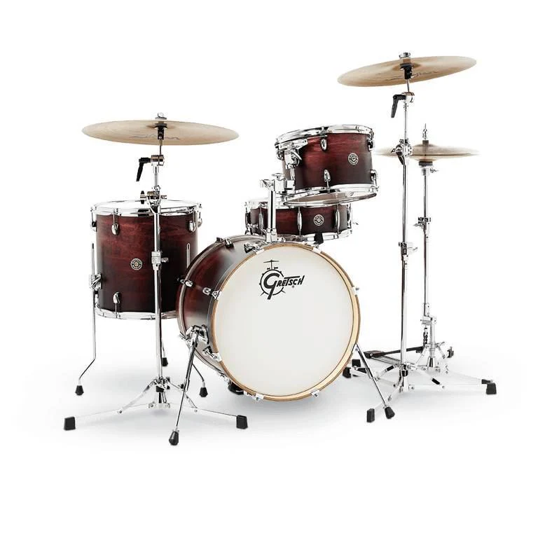 Gretsch Catalina Club 18/12/14+14S 4pc Drum Shell Pack - Satin Antique Fade - Image 2
