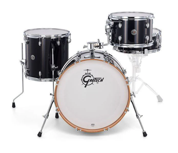 Gretsch Catalina Club 4pc Drum Kit with 20 Inch Kick - Piano Black - Image 6