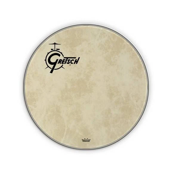 Gretsch Drumhead 22 Offset Logo FiberSky - Image 2