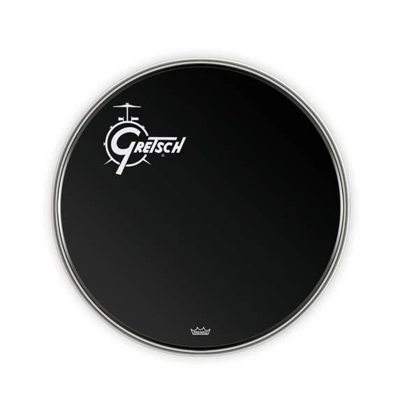 Gretsch Drumhead 22 Top Offset Ebony