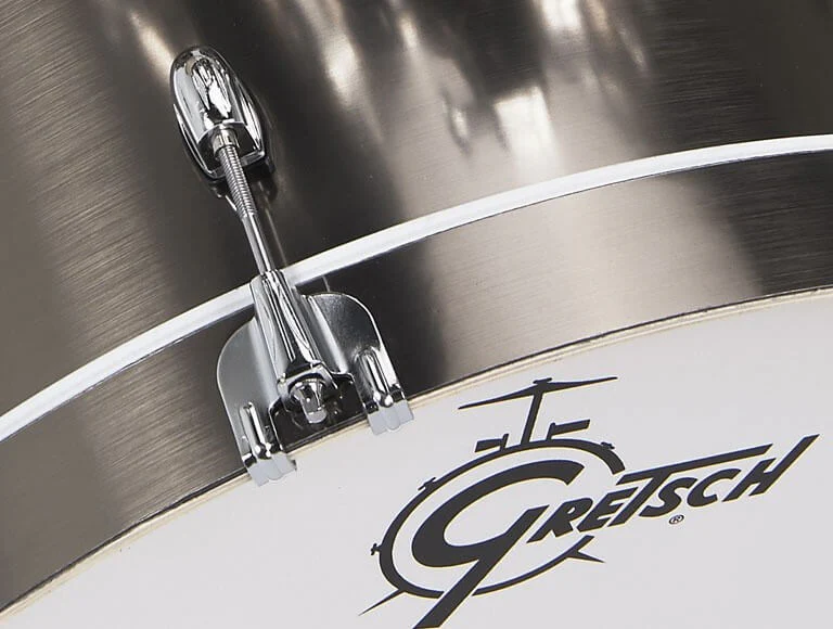 Gretsch Energy 20/10/12/14 + 14S 5pce Drum Kit with Hardware - Brush Grey - Image 7