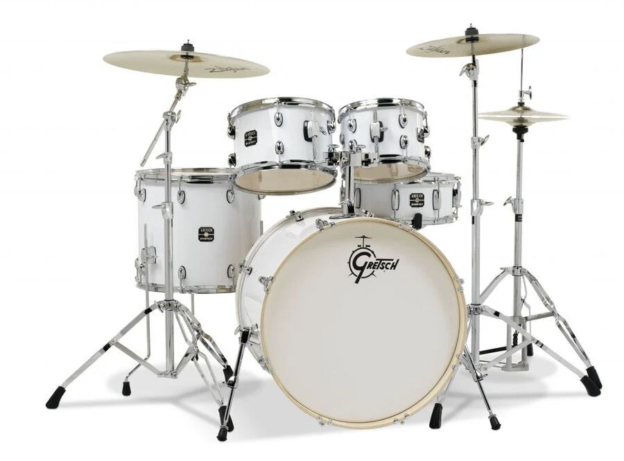 Gretsch Energy 20 inch 5-piece Drum Kit in White - Image 2