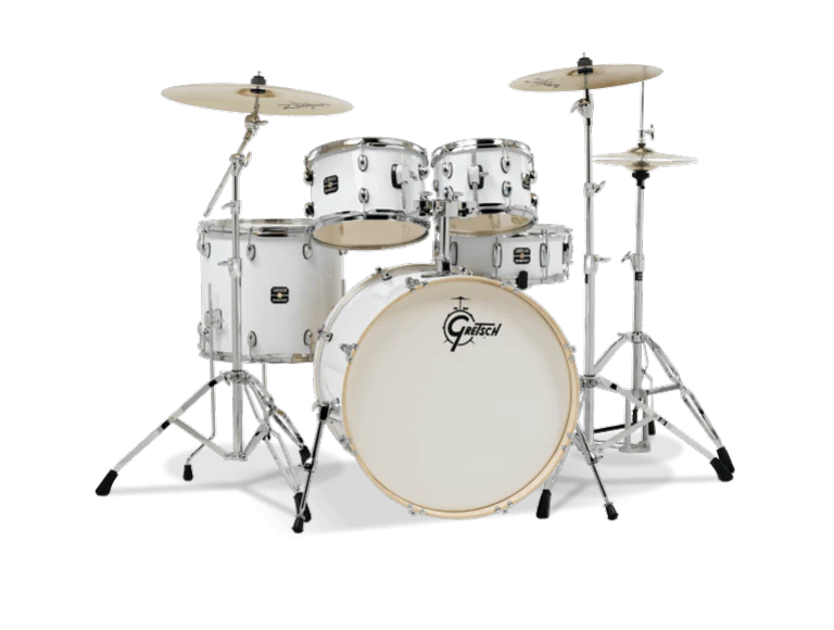 Gretsch Energy 22 inch 5-Piece Drum Kit in White