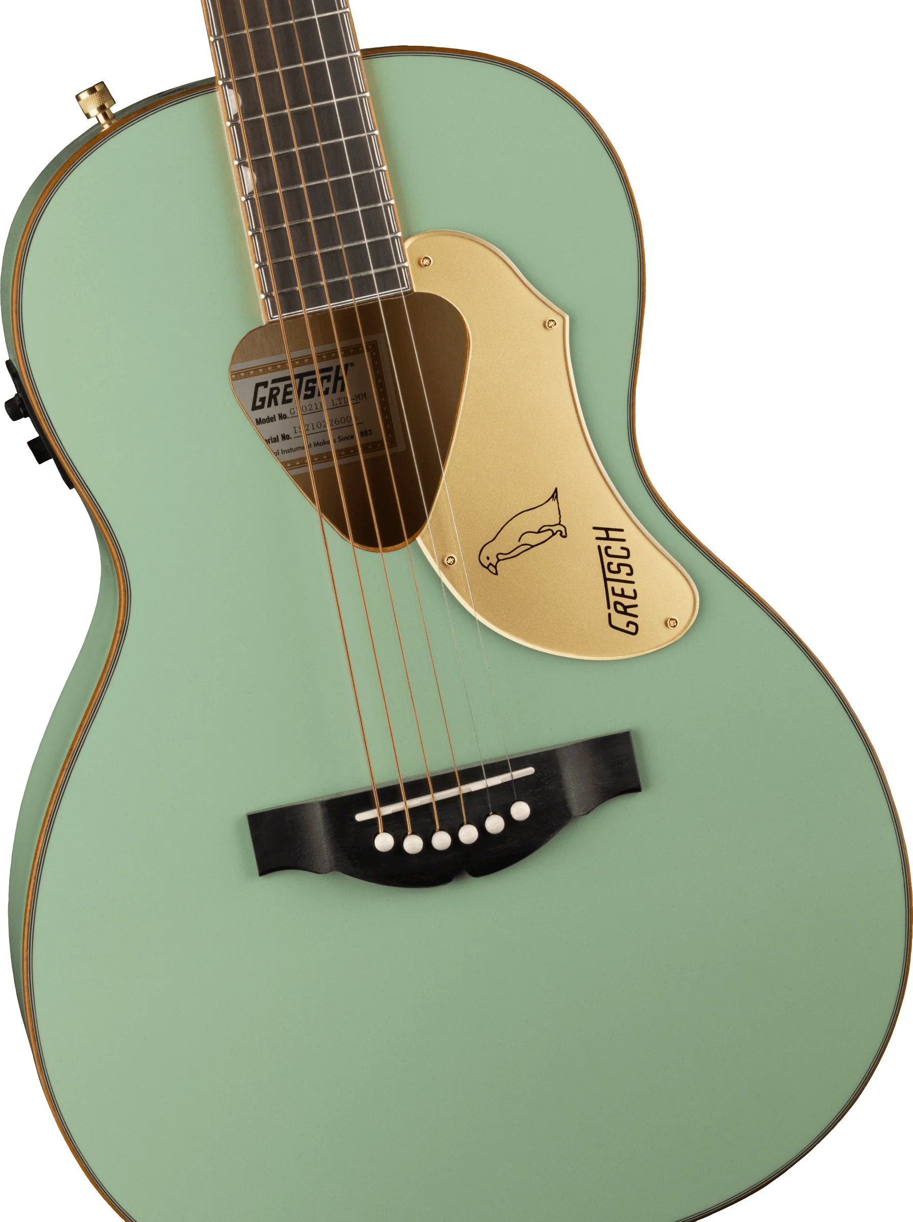 Gretsch G5021E Rancher Penguin Parlor Ac/El Mint Mtlc - Image 3