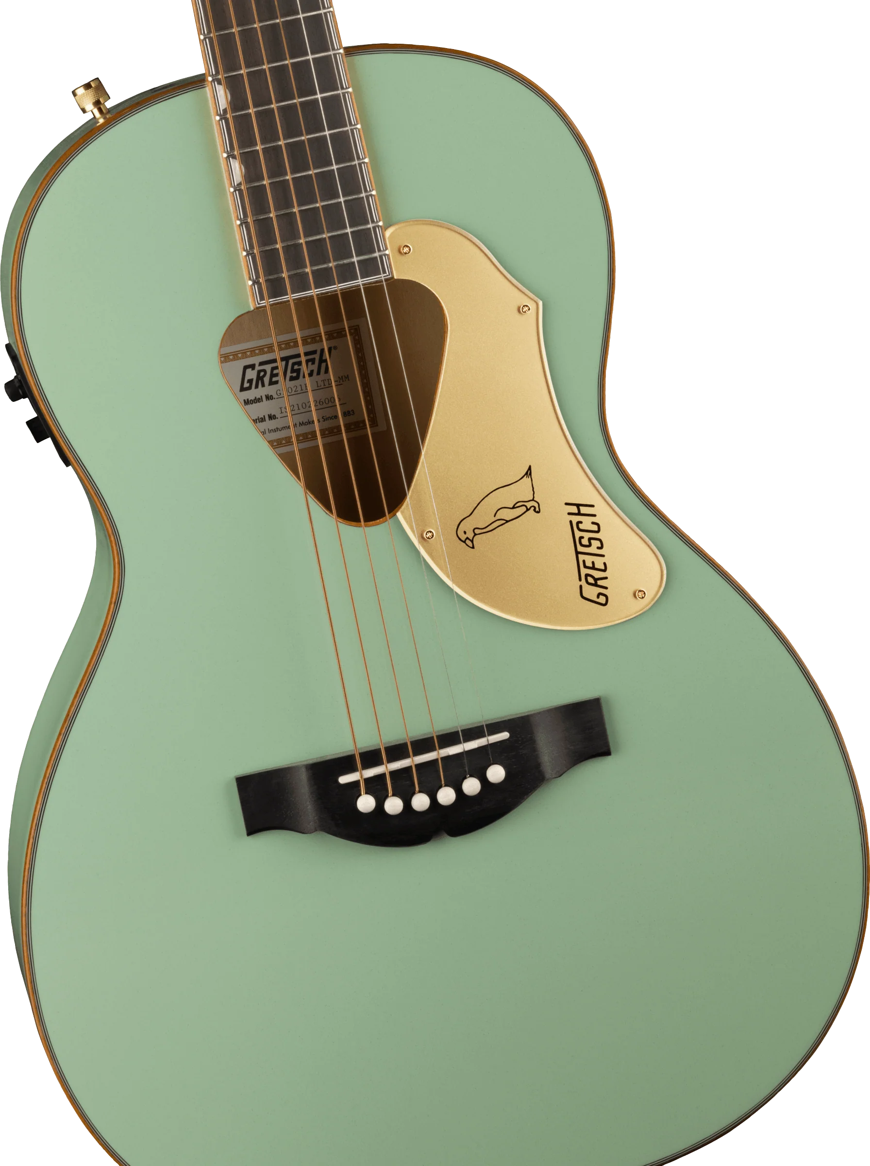 Gretsch G5021E Rancher Penguin Parlor Ac/El Mint Mtlc - Image 7