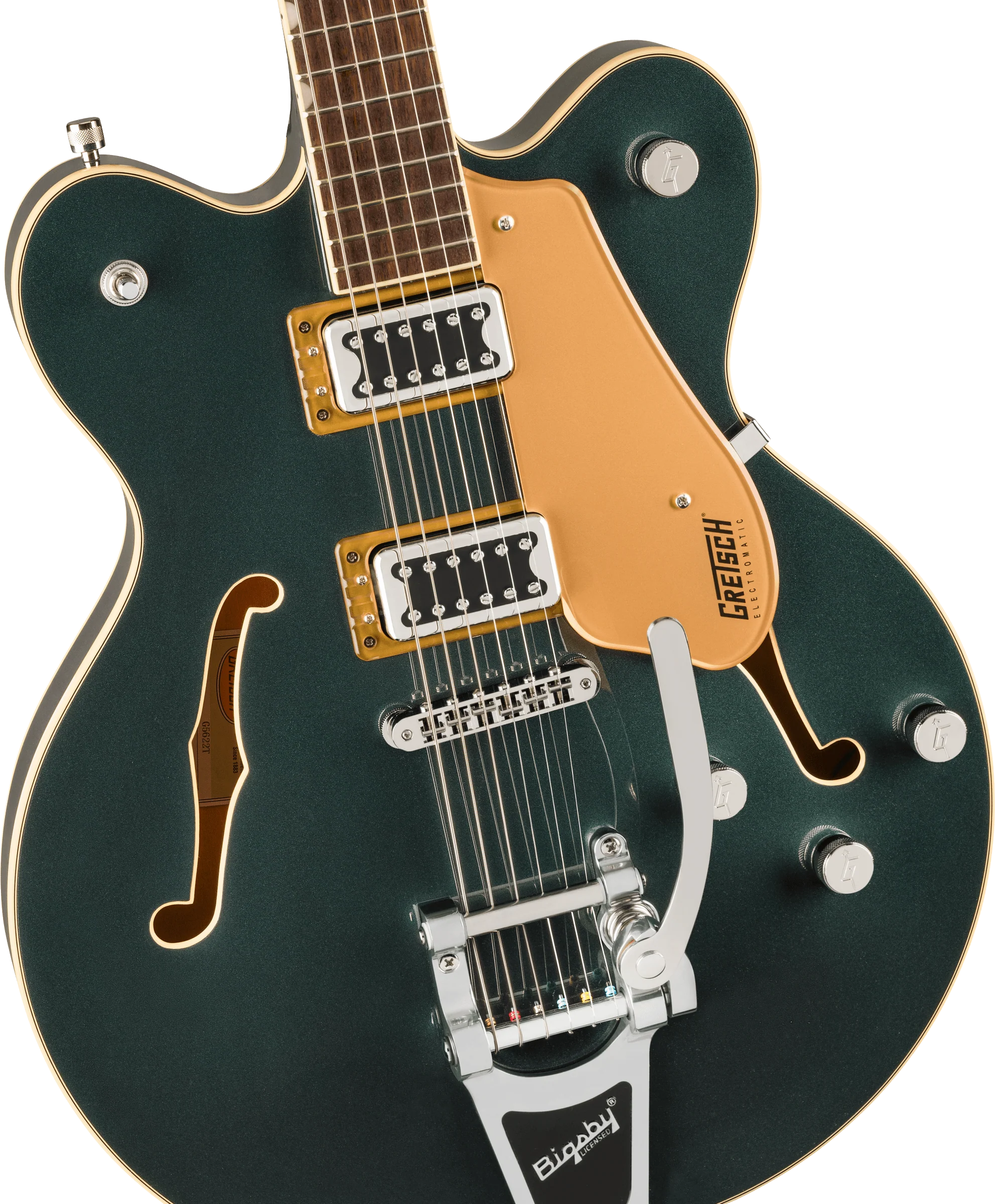 Gretsch G5622T Electromatic Center Block Double Cut with Bigsby LF - Cadillac Green - Image 3