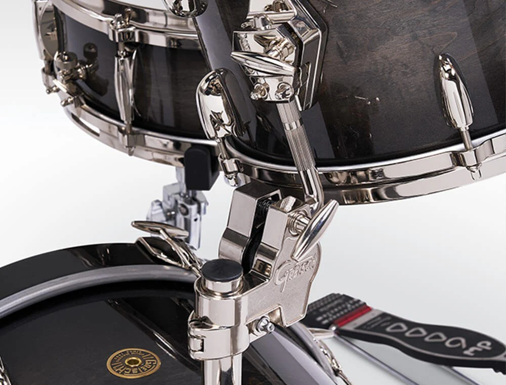 Gretsch Limited Edition 140th Anniversary 12/14/18 + 14S 4pc Drum Shell Pack - Ebony Stardust - Image 5