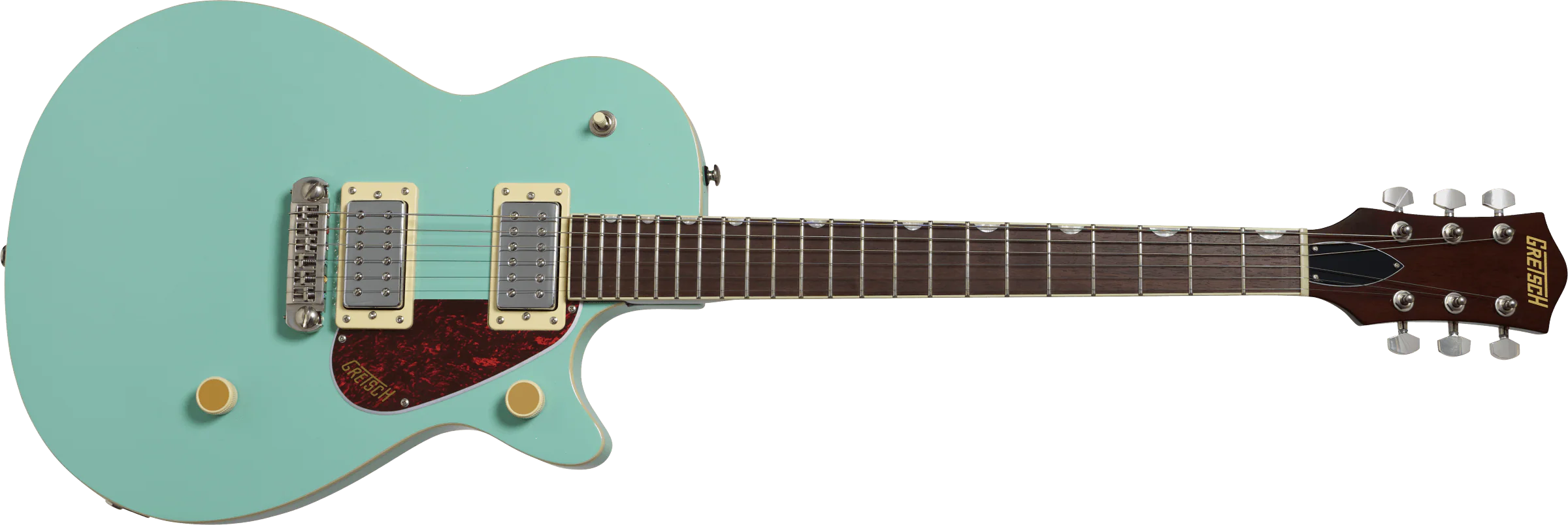 Gretsch Streamliner Jet Club Single-Cut Guitar w/Wraparound Bridge and Laurel Fretboard - Mint Metallic