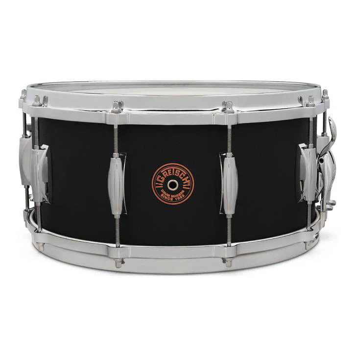 Gretsch USA 14 x 6.5 inch Snare Drum in Black Copper Engraved - Image 2