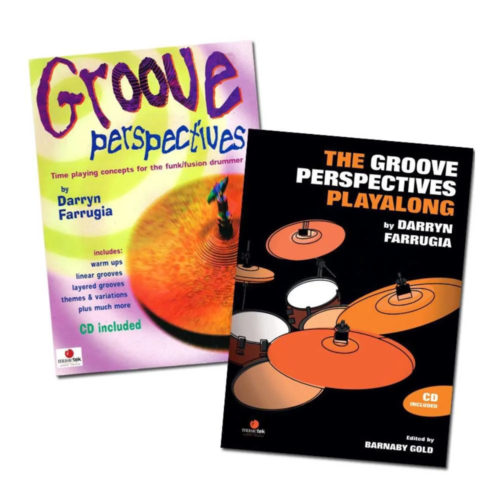 Groove Perspectives - Darryn Farrugia - Ultimate Pack (2 Books &¬†2 CD's)
