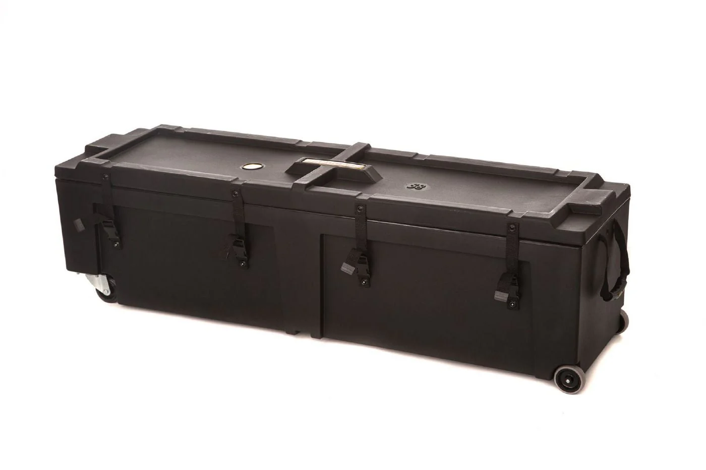 Hardcase HN58W 58 Inch Hardware Case with Wheels Black