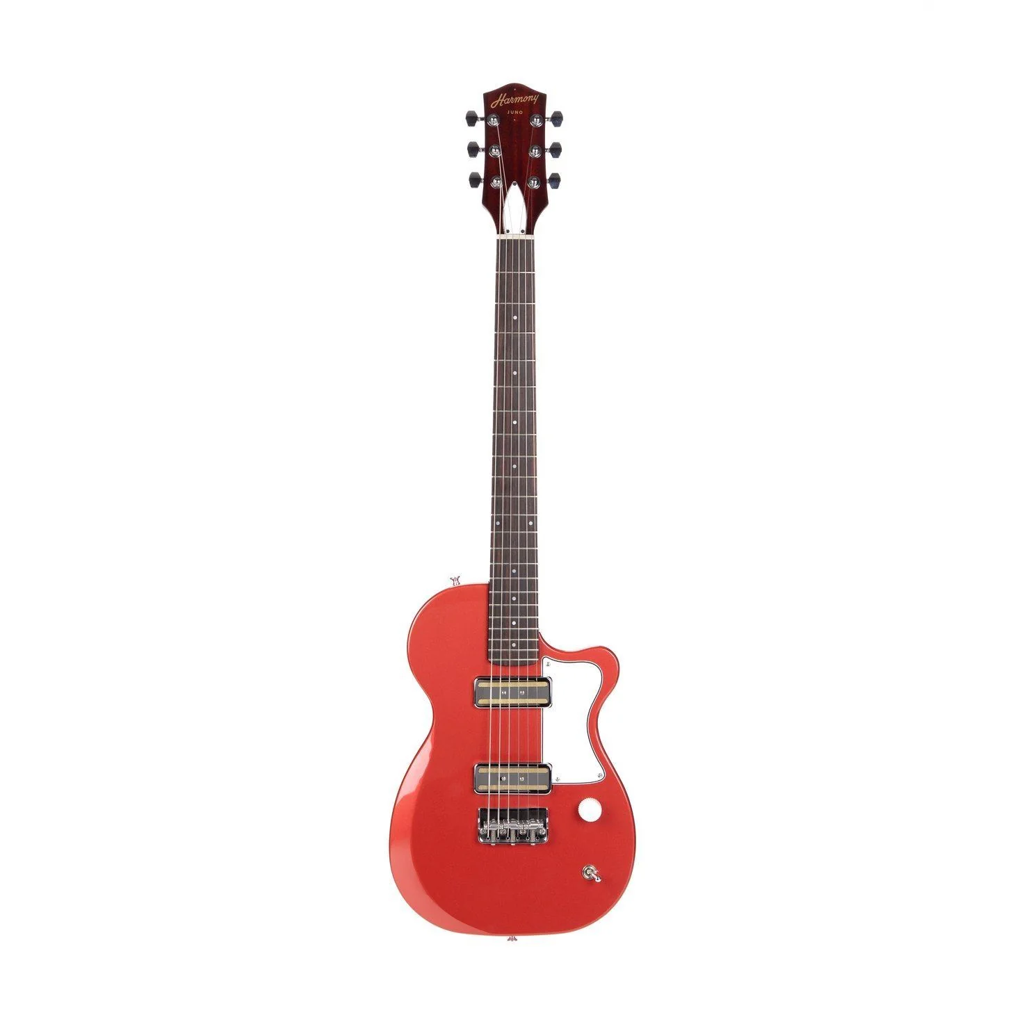 Harmony Juno Electric Guitar in Rose - Image 5