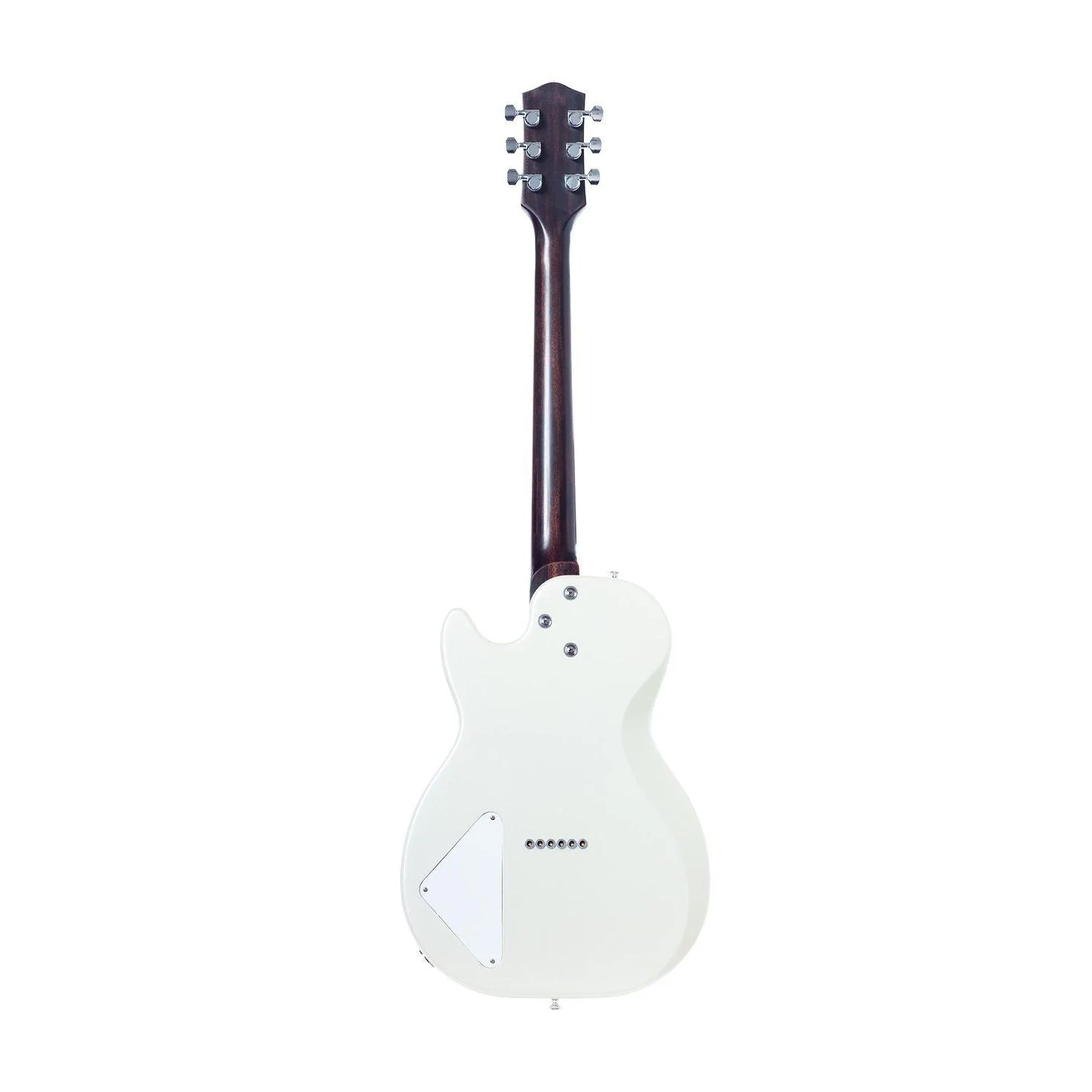 Harmony Jupiter Electric Guitar in Pearl White - Image 6