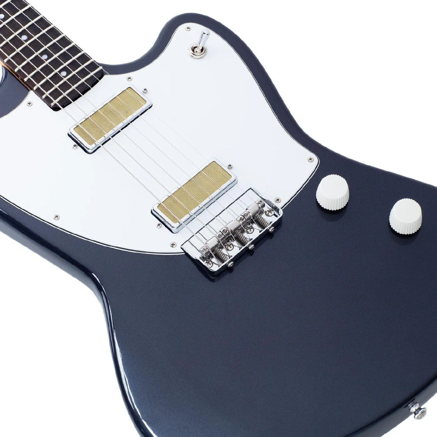 Harmony Silhouette Electric Guitar in Slate - Image 3