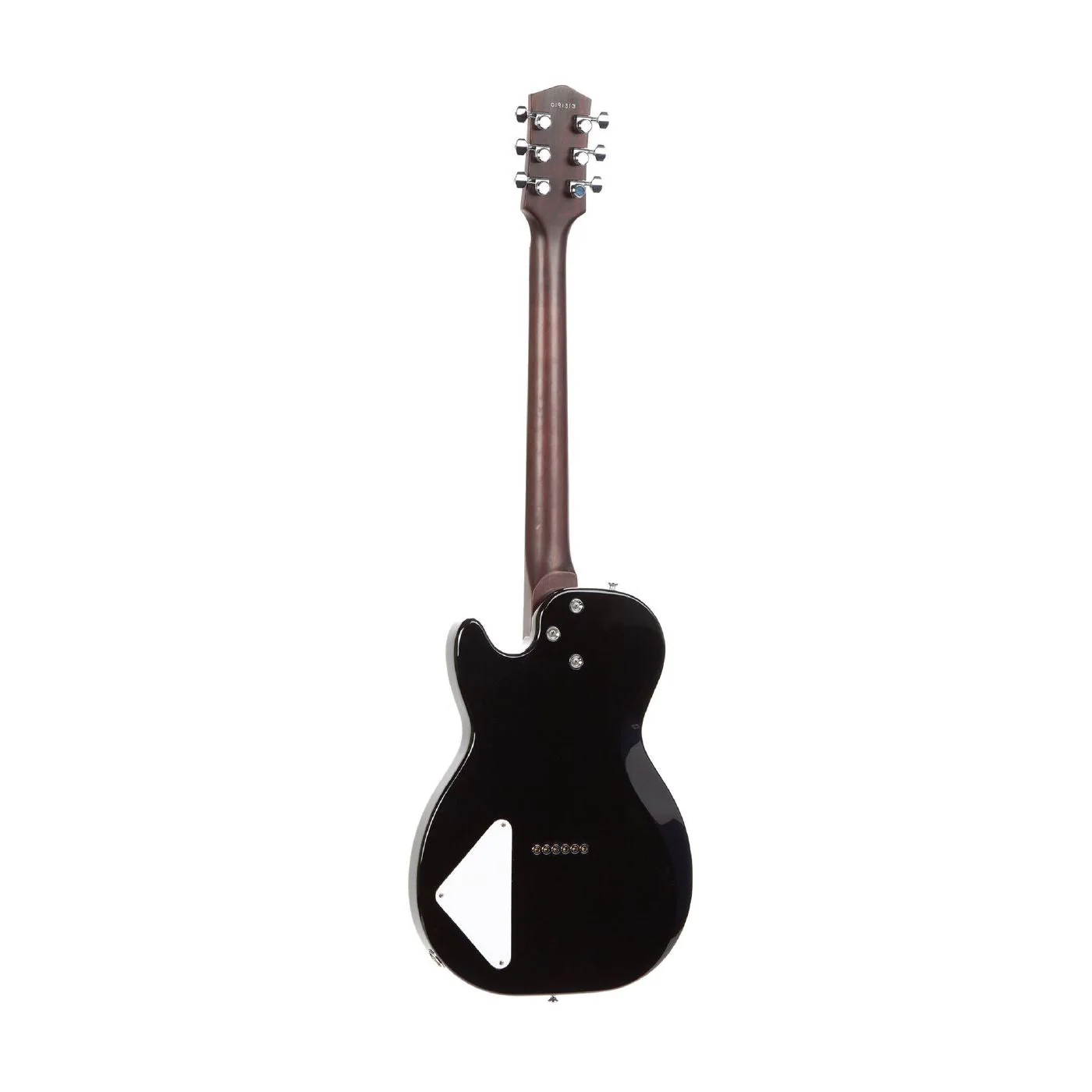 Harmony Standard Series Jupiter Electric Guitar with Flame Maple Top in Transparent Black - Image 2