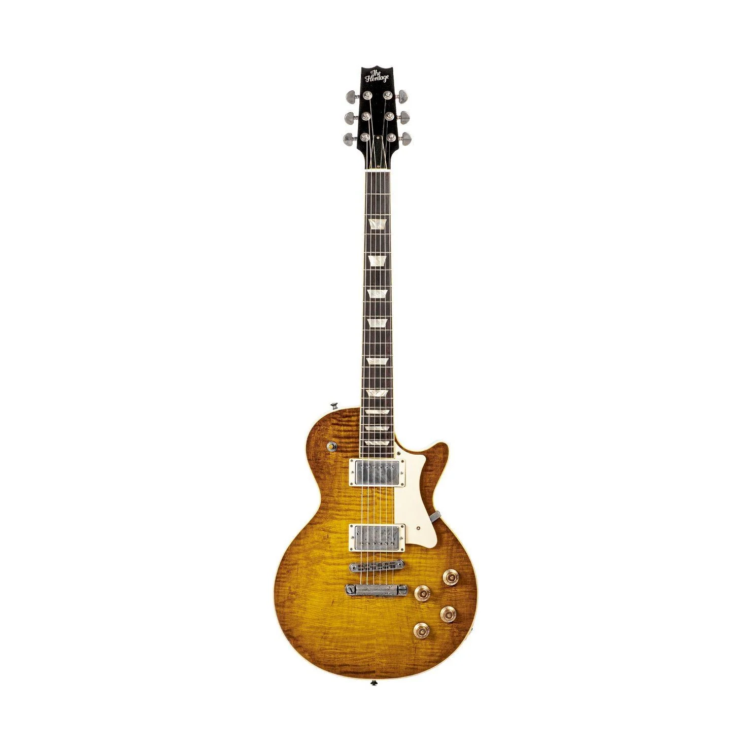 Heritage Artisan Aged Collection H-150 Electric Guitar in Dirty Lemon Burst - Image 10