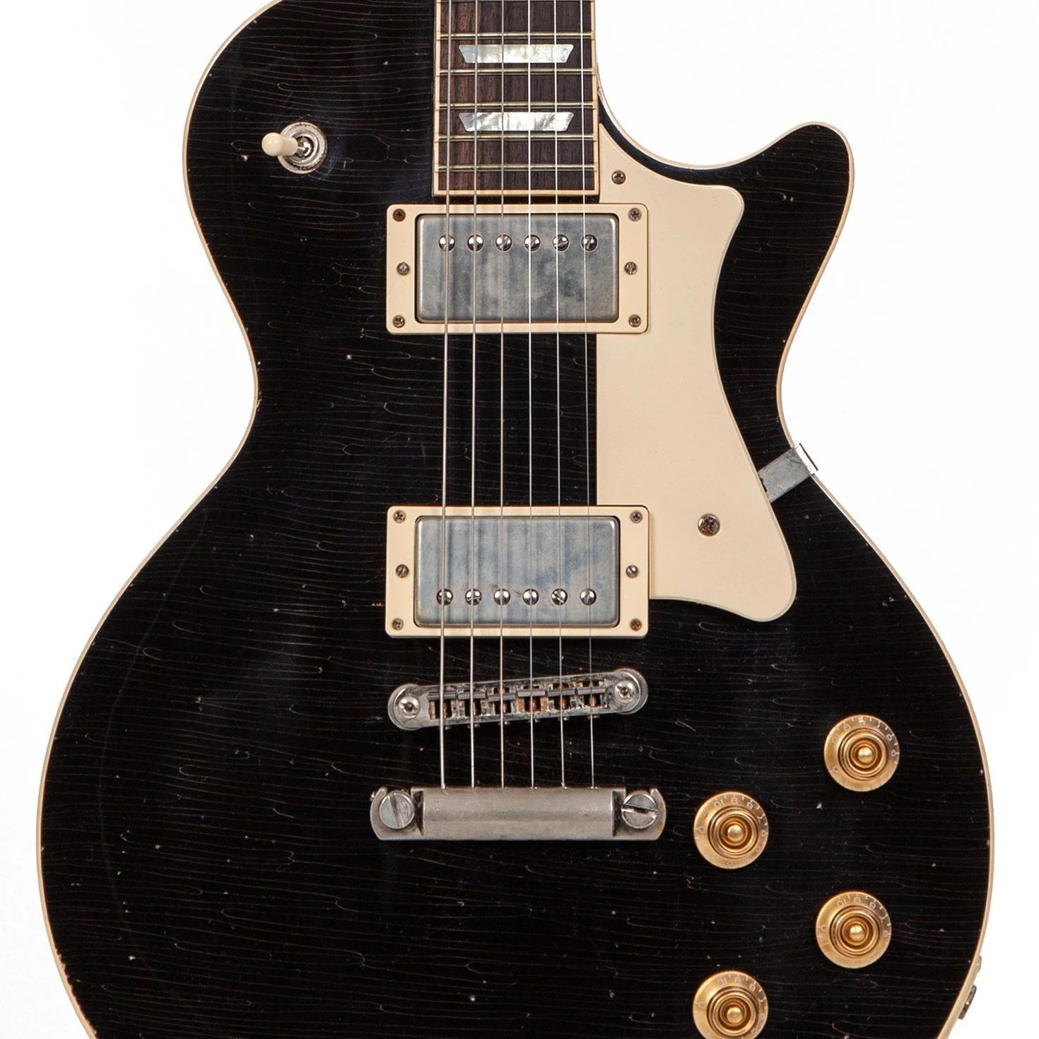 Heritage Artisan Aged Collection H-150AA Electric Guitar - Ebony - Image 3