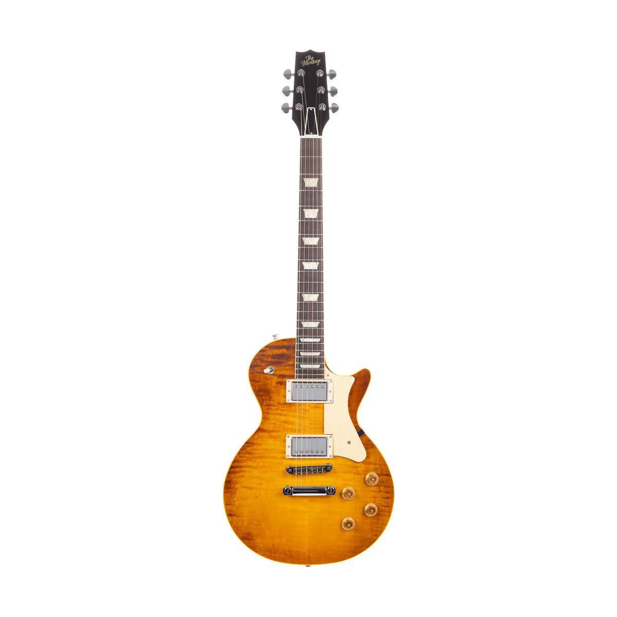 Heritage H-150 Factory Special Standard Electric Guitar in Artisan Aged Dirty Lemon Burst - Image 10