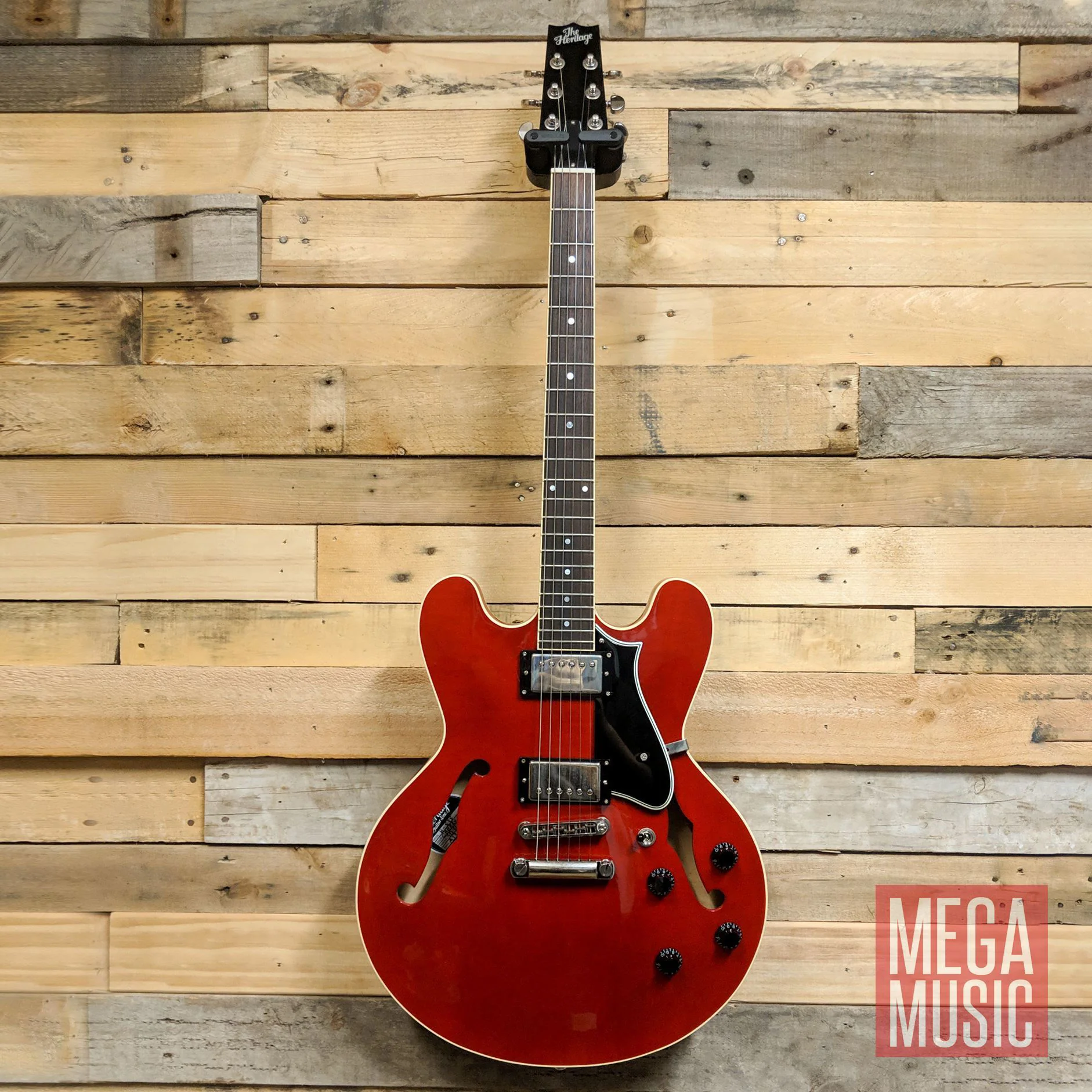 Heritage Standard H-535 Semi-Hollow Electric Guitar - Trans Cherry (H535) - Image 4