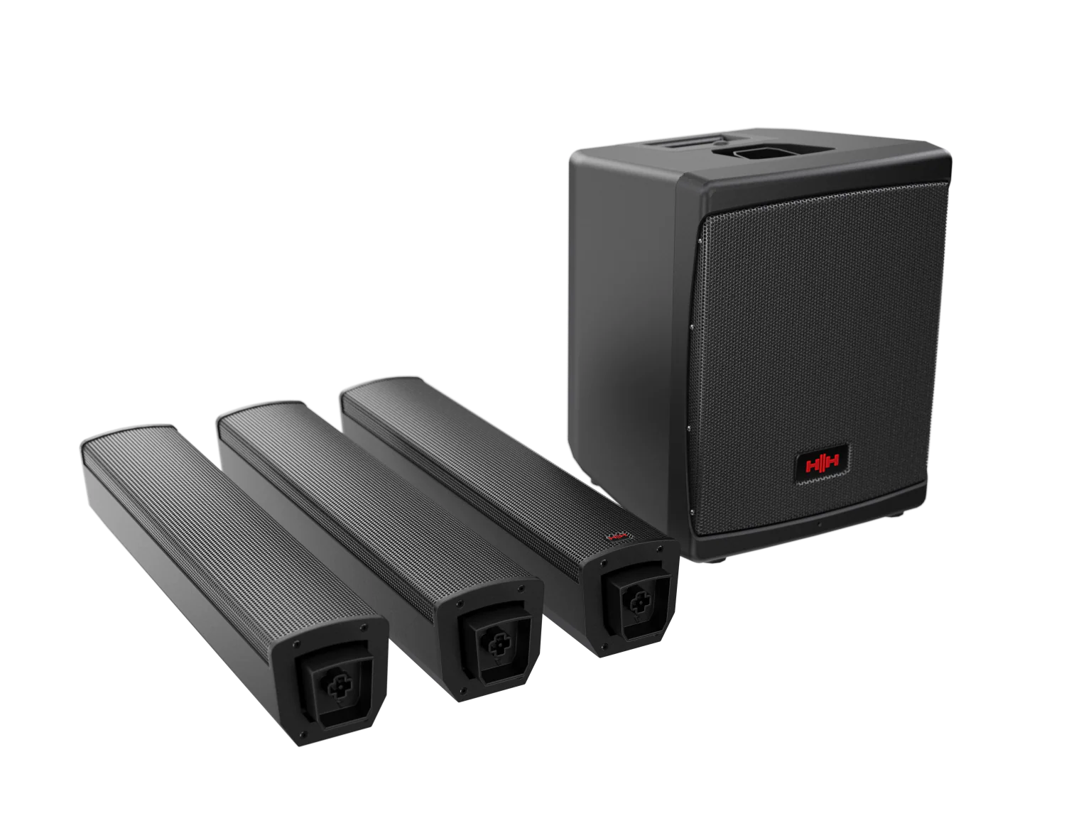 HH TENSOR-SOLO-BK Portable Column Speaker System - Image 6
