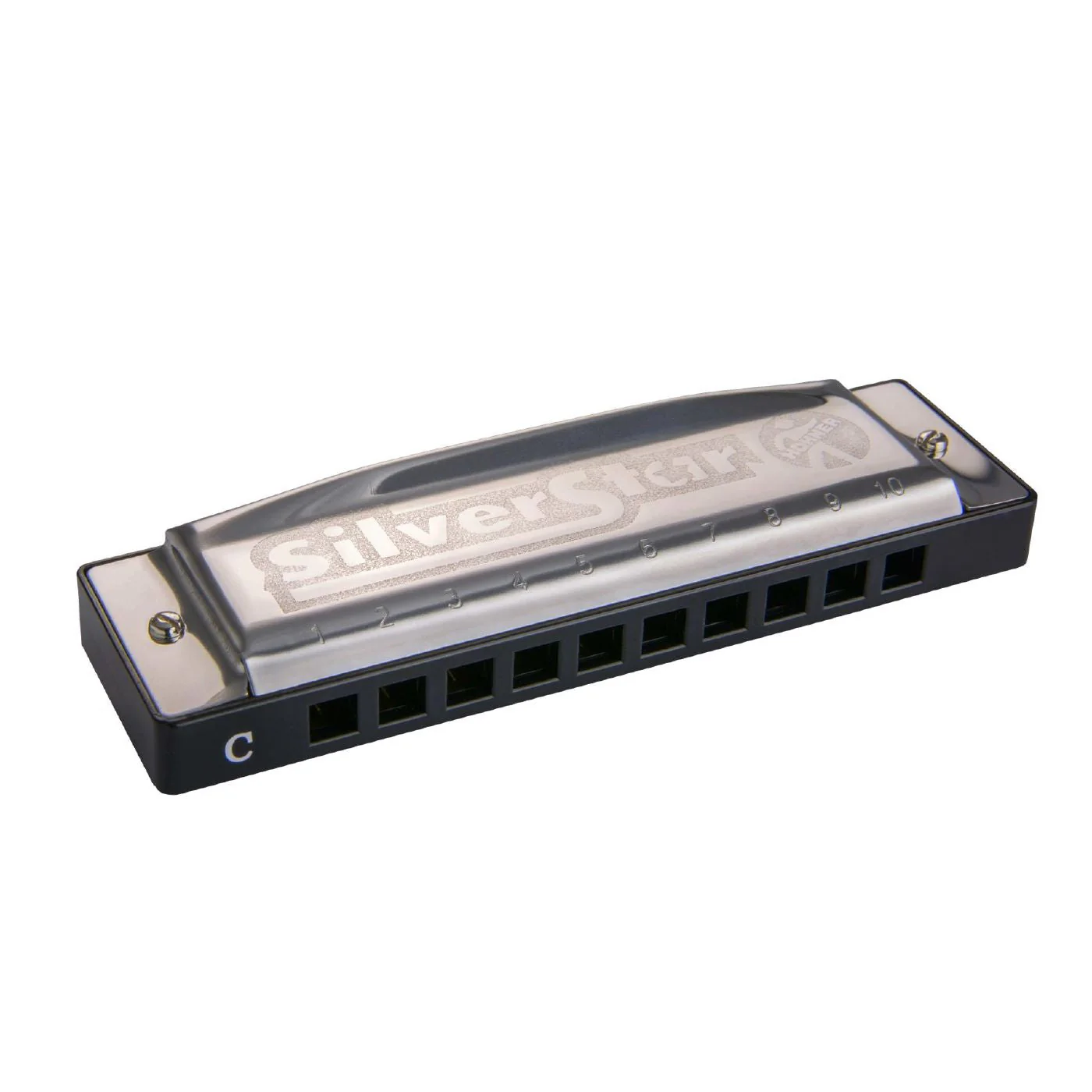 Hohner 504BB Silverstar Harmonica - Key Bb - Image 2