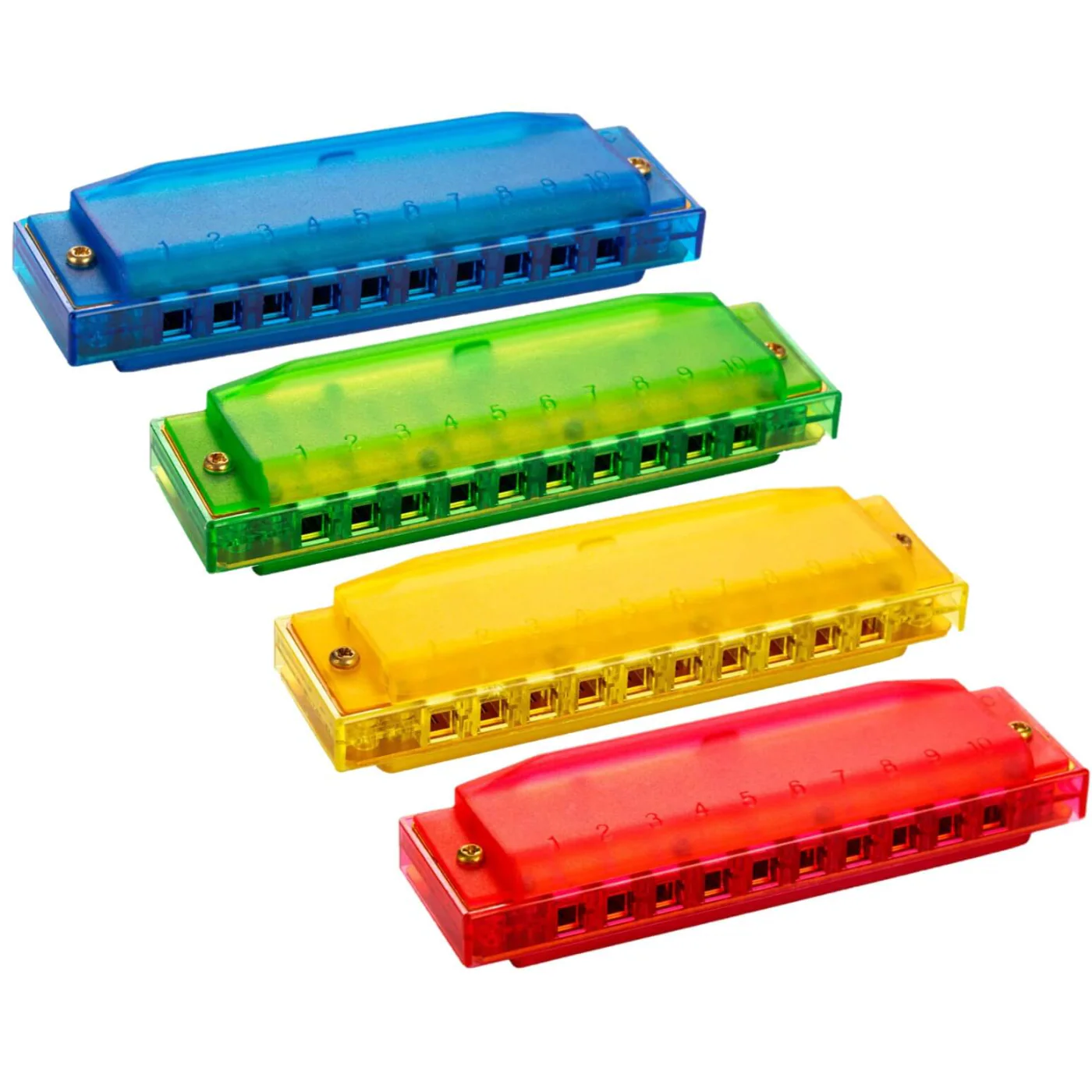 Hohner Kids Clearly Colourful Translucent Harmonica - Image 6