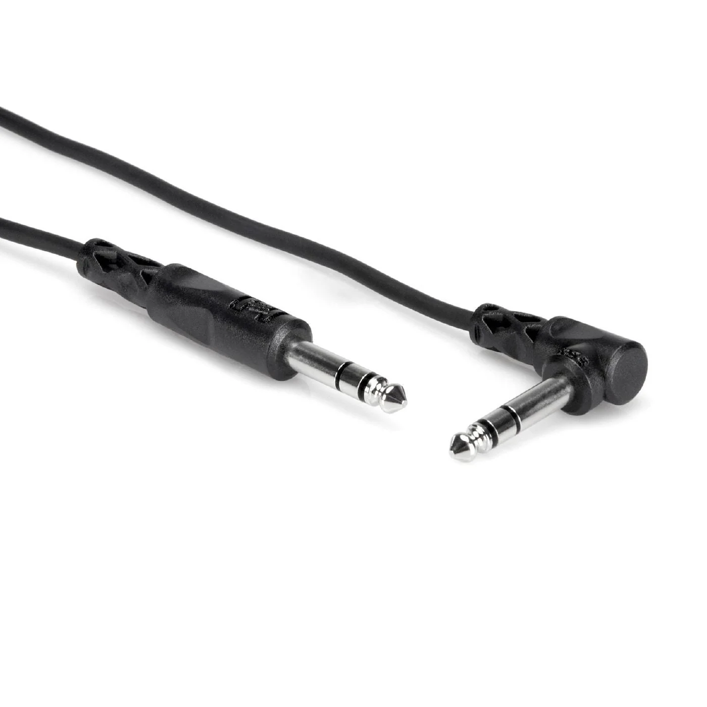 HOSA BAL INT 1/4 inch TRS-RA 1/4 inch TRS 5FT