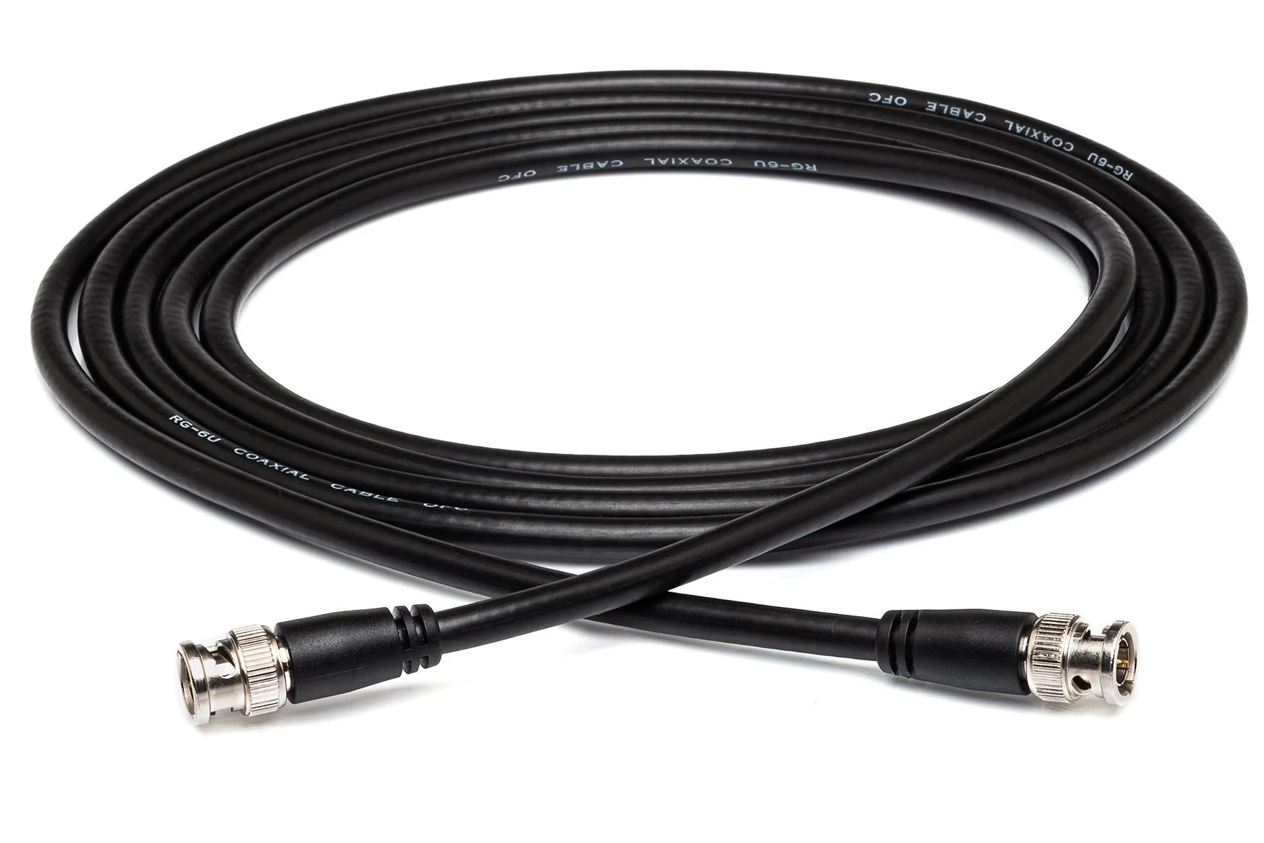 Hosa BNC RG6 75 ohm SDI Video / Word Clock Coaxial Cable - 3 Foot - Image 3
