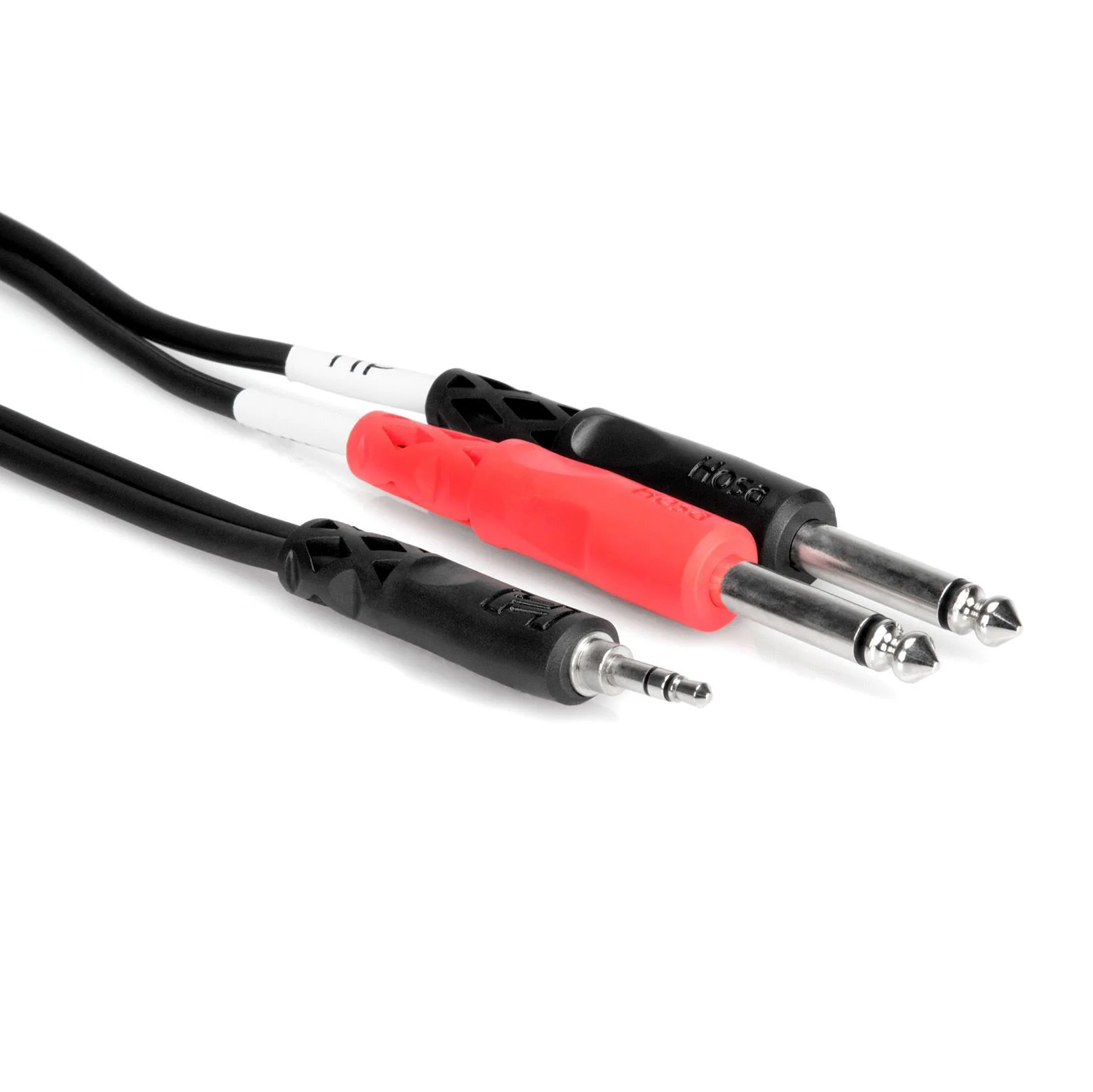 Hosa CMP-159 3.5mm TRS to Dual 1/4 inch TS Stereo Breakout Cable (3m) - Image 2