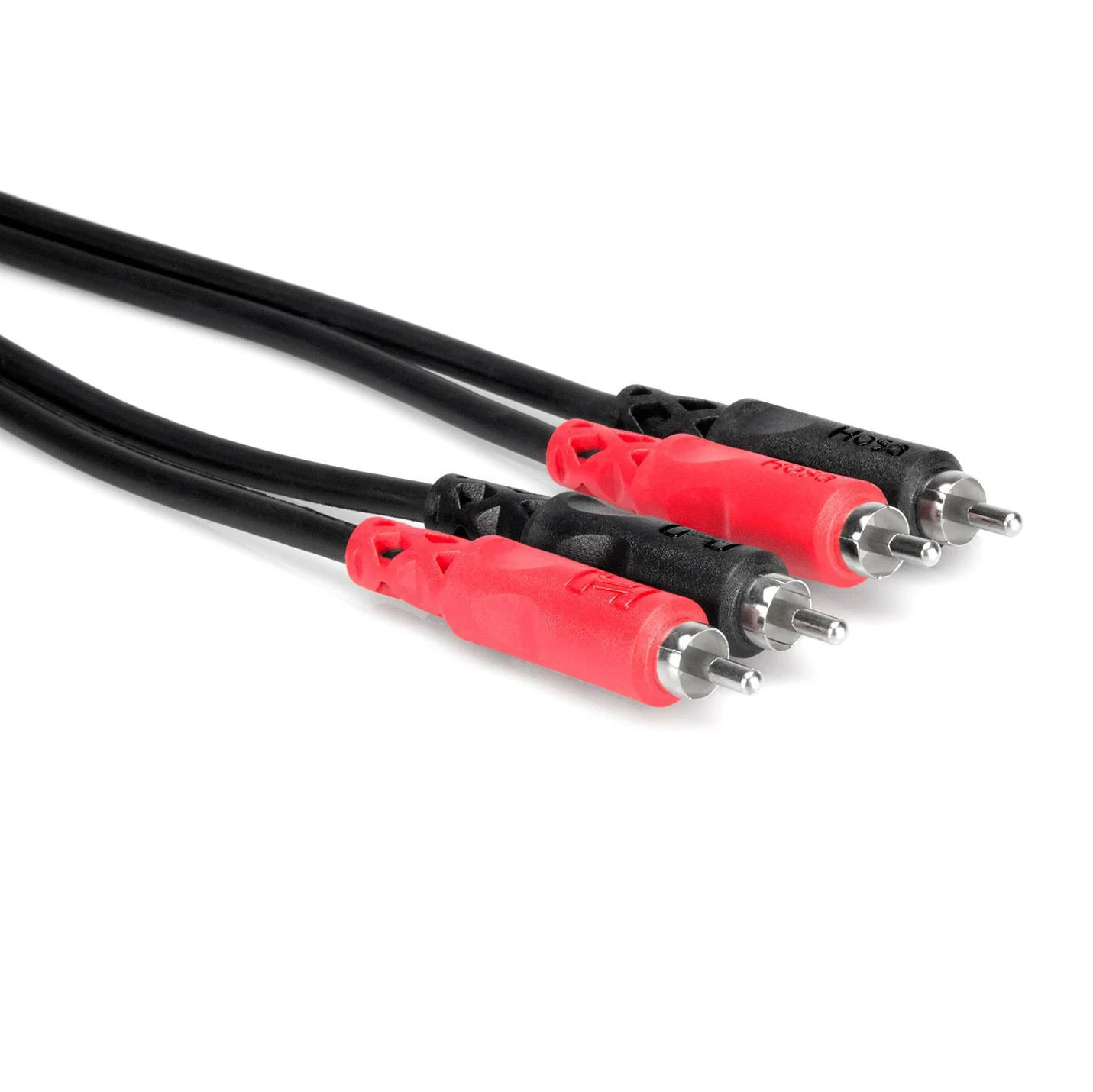 Hosa CRA-203 Stereo 2 RCA Male to 2 RCA Male Dual Cable (Nickel Contacts) (3m) - Image 2