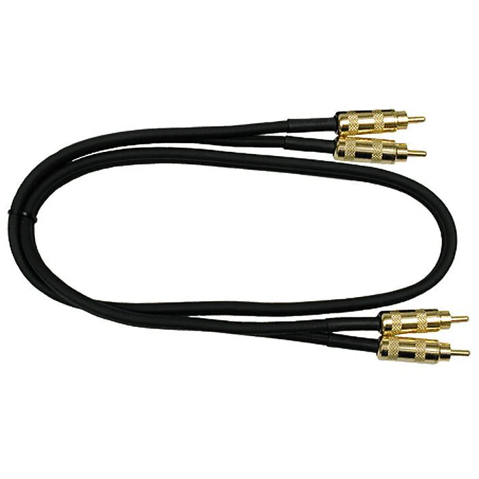 Hosa CRA-403 Pro Stereo Phono (RCA) Cable (1m) - Image 2