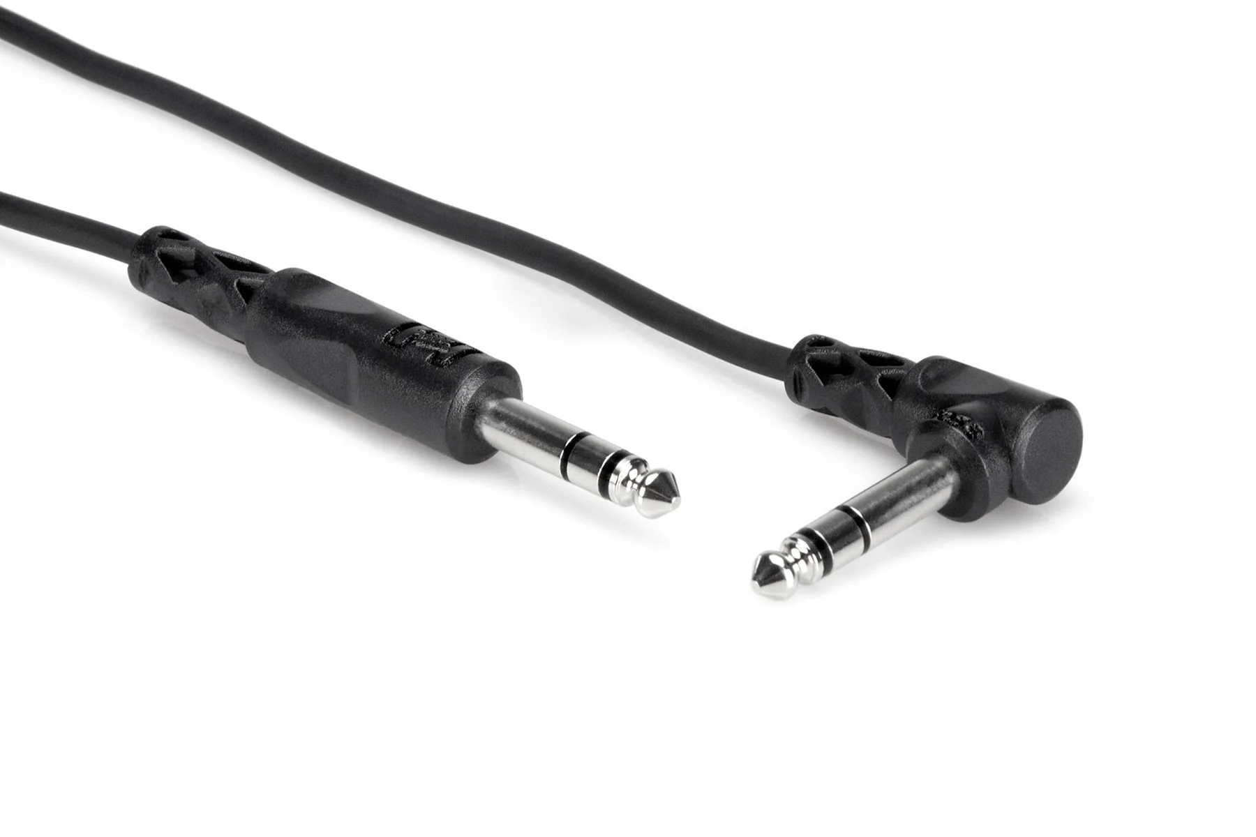 Hosa CSS115R 1/4 In TRS to Right Angle 1/4 In TRS Balanced Interconnect Cable - 15 ft - Image 4