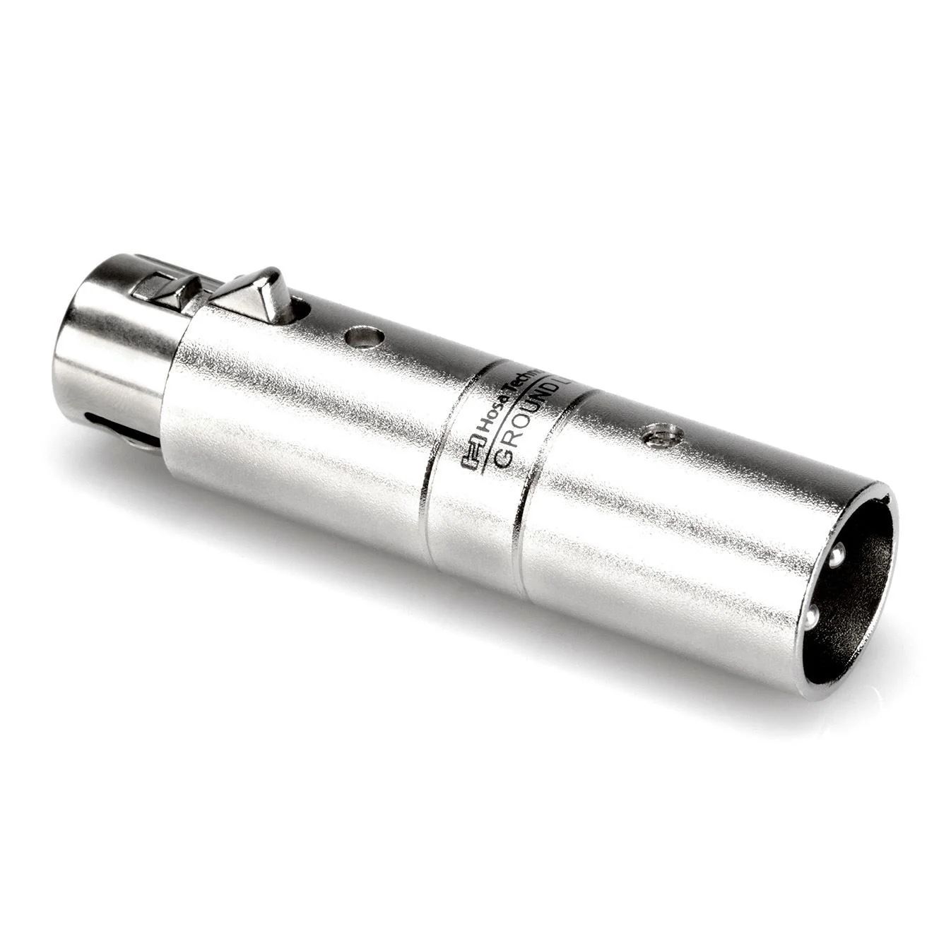 Hosa GLT-255 XLRF to XLRM Ground Lift Coupler - Image 2