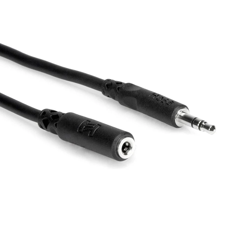 Hosa MHE-105 Stereo Mini Male to Stereo Mini Female Audio Cable (1.5m) - Image 2
