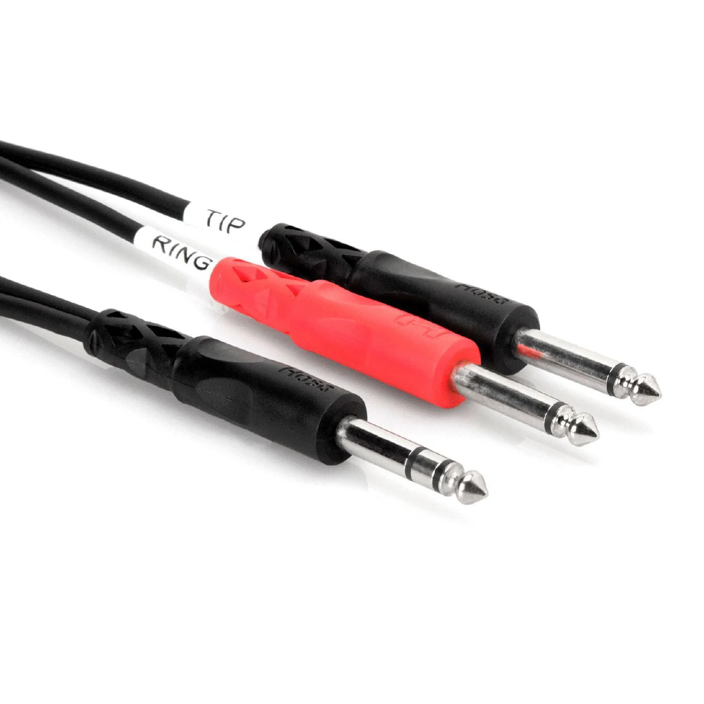 Hosa STP-201 1/4 inch TRS to Dual 1/4 inch TS Insert Cable (1m)
