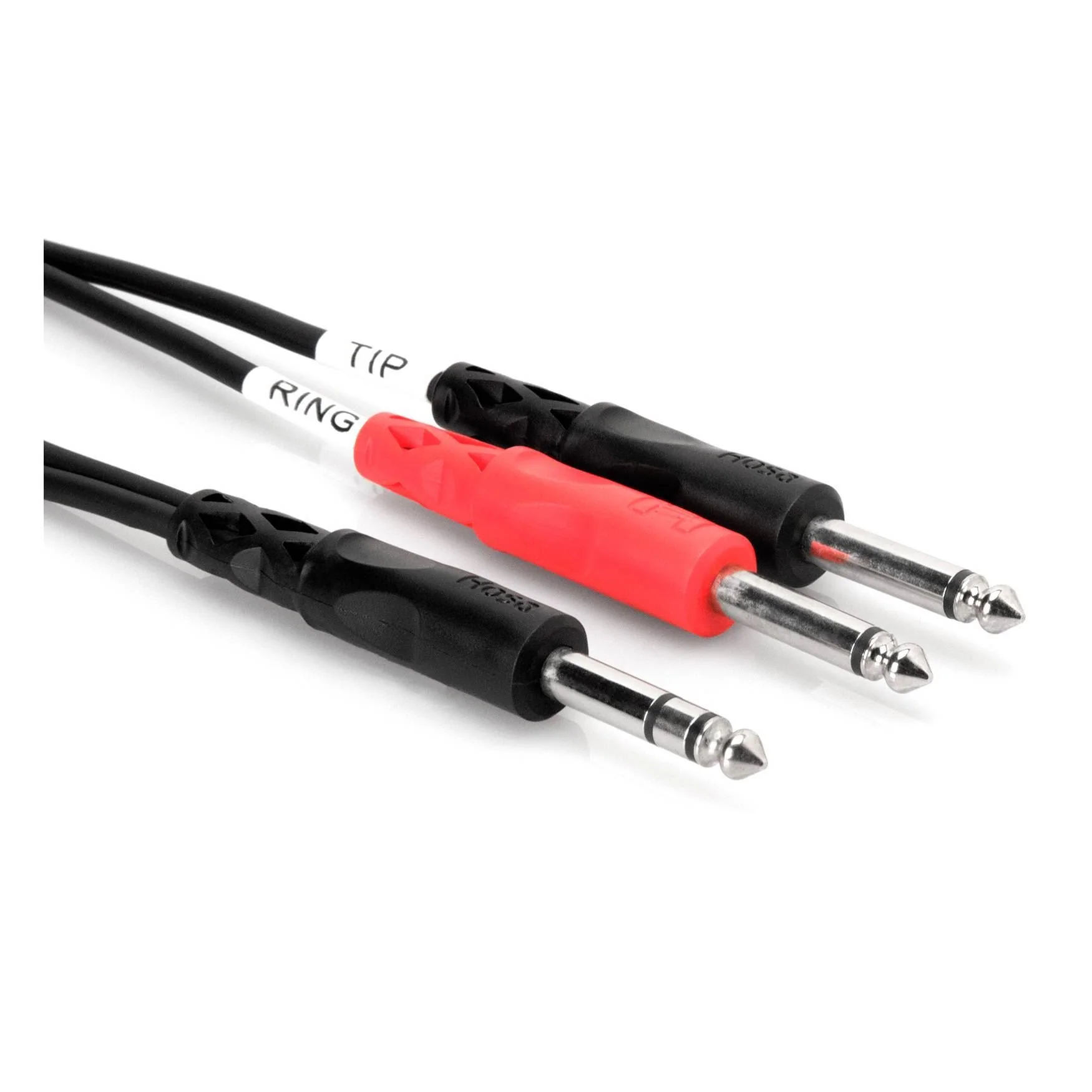 Hosa STP-203 1/4 TRS to Dual 1/4 TS Insert Cable (3m) - Image 3