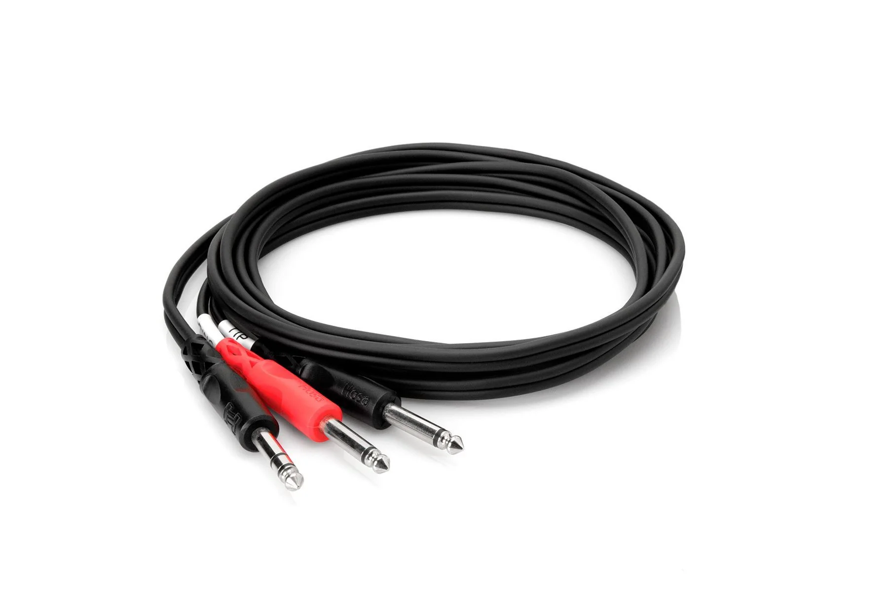 Hosa STP-203 1/4 TRS to Dual 1/4 TS Insert Cable (3m) - Image 4