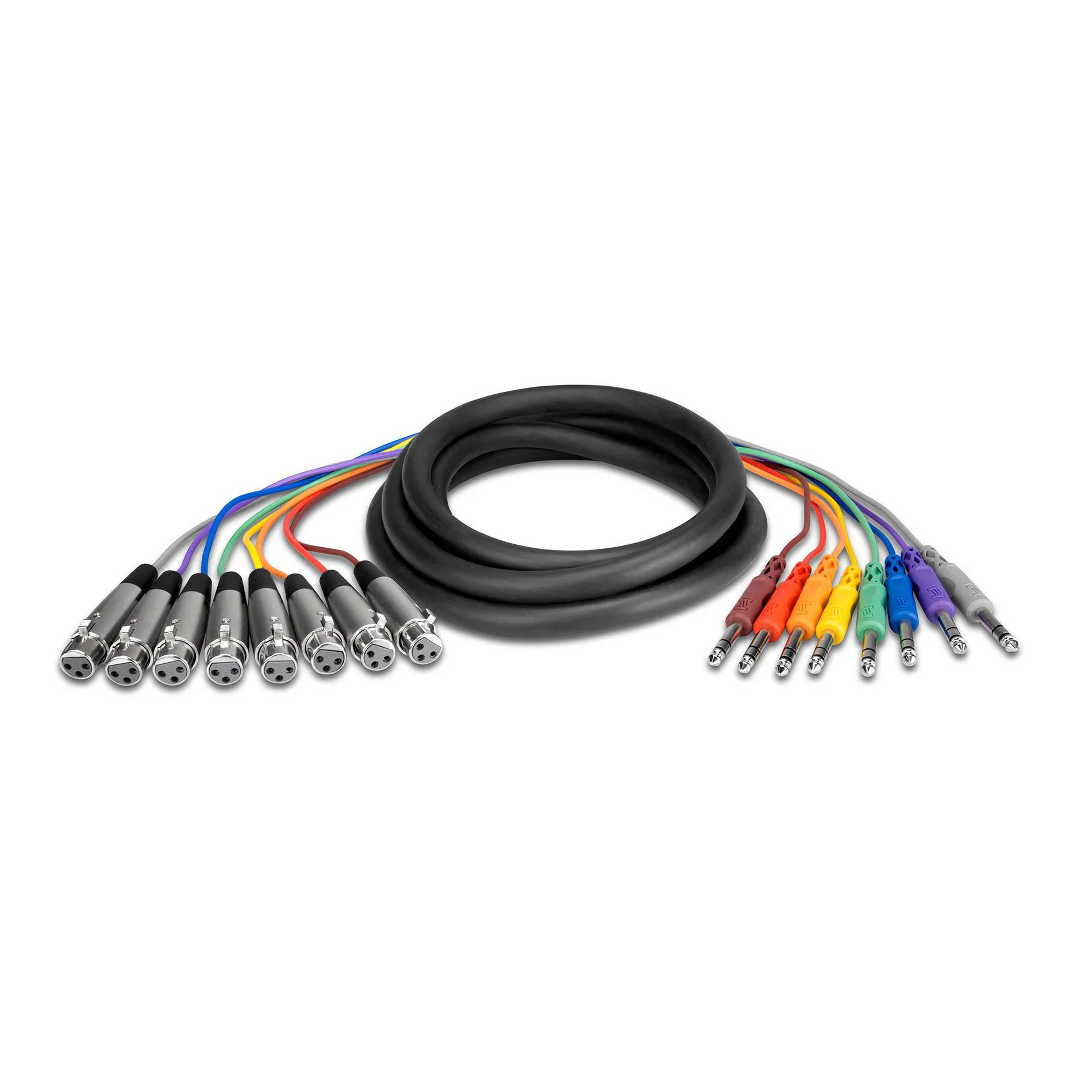 Hosa STX805F Balanced Snake XLR3F To 1/4 In TRS - 5 meters - Image 2