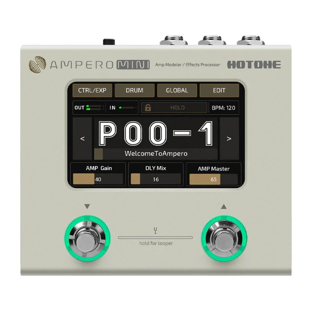 Hotone Ampero Mini Amp Modeller and Guitar Multi-Effects Pedal - Image 5