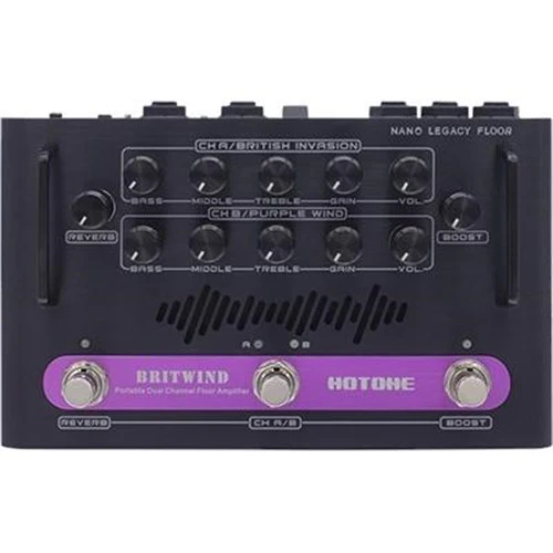 Hotone British Invasion and Purple Wind Two Channel 75Watt Floor Amplifier - Image 2
