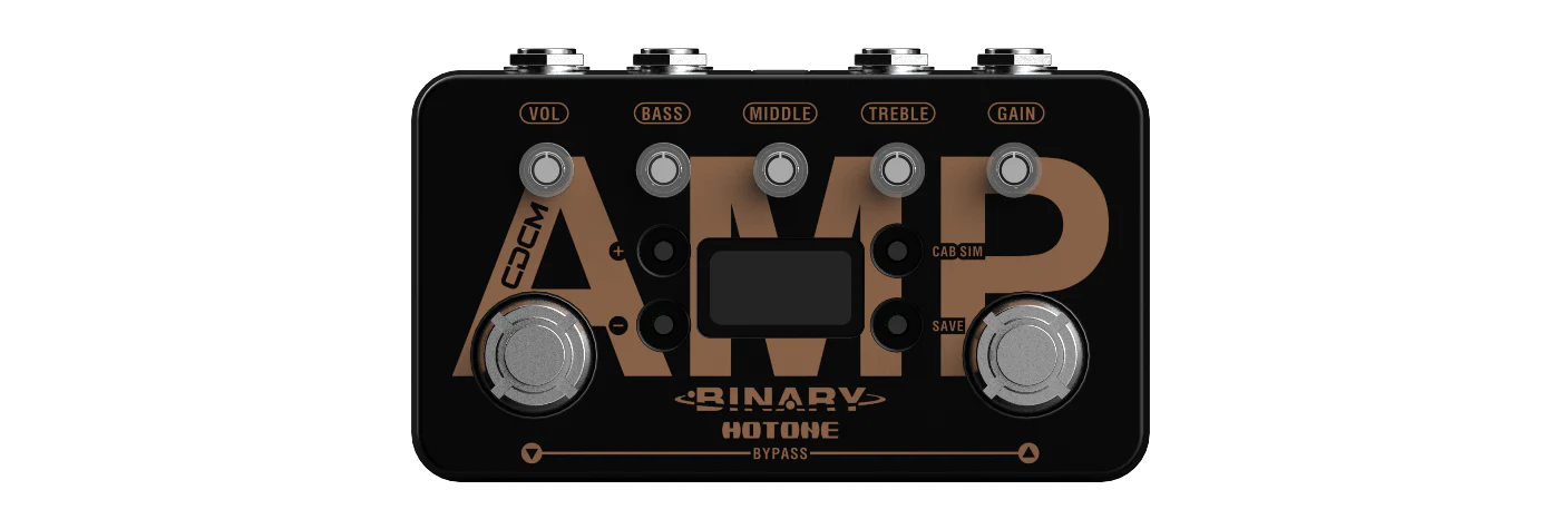 Hotone CDCM Dual Effect Pedal - Amplifier Modeling - Image 3