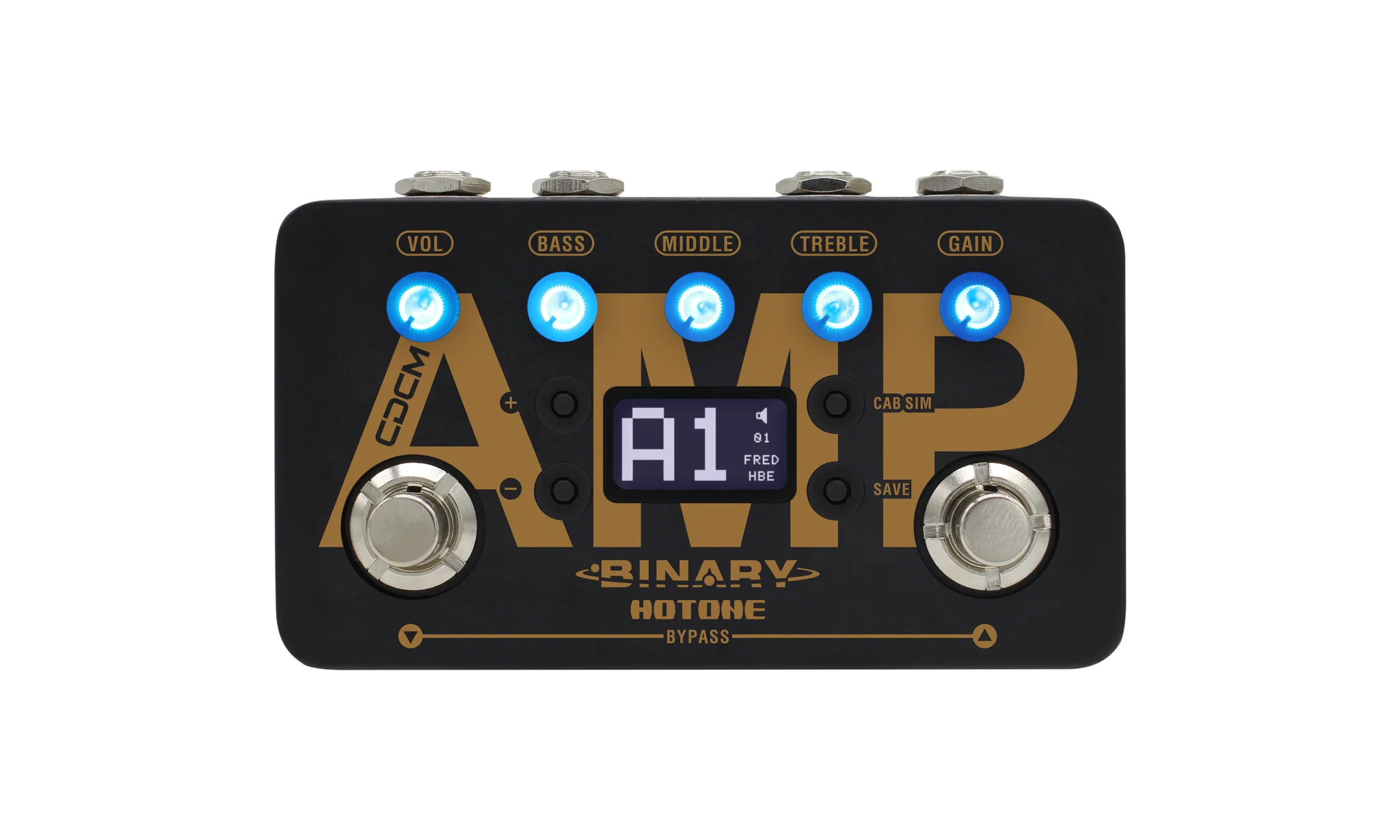 Hotone CDCM Dual Effect Pedal - Amplifier Modeling - Image 7