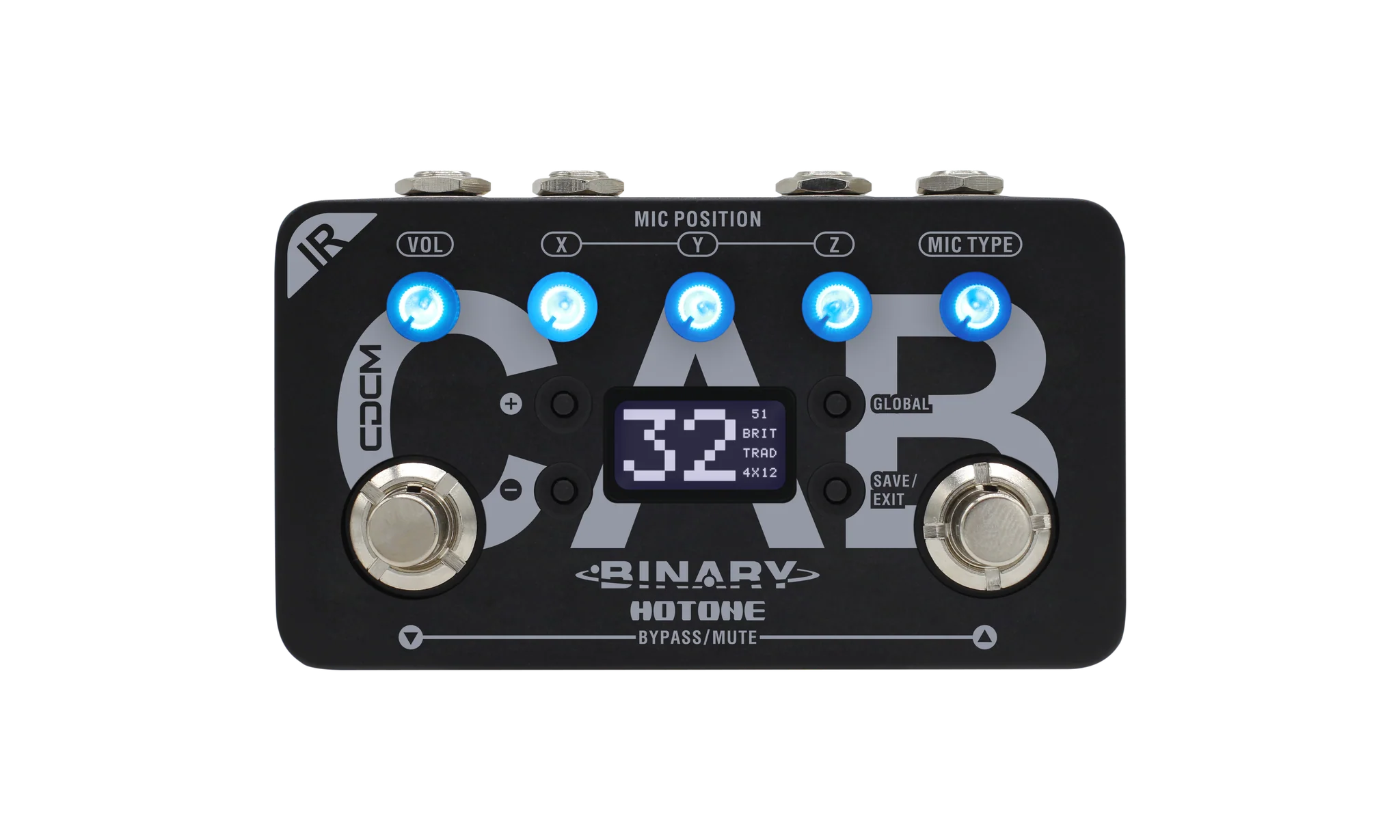 Hotone CDCM Dual Effect Pedal - CAB simulatorwith IR - Image 6