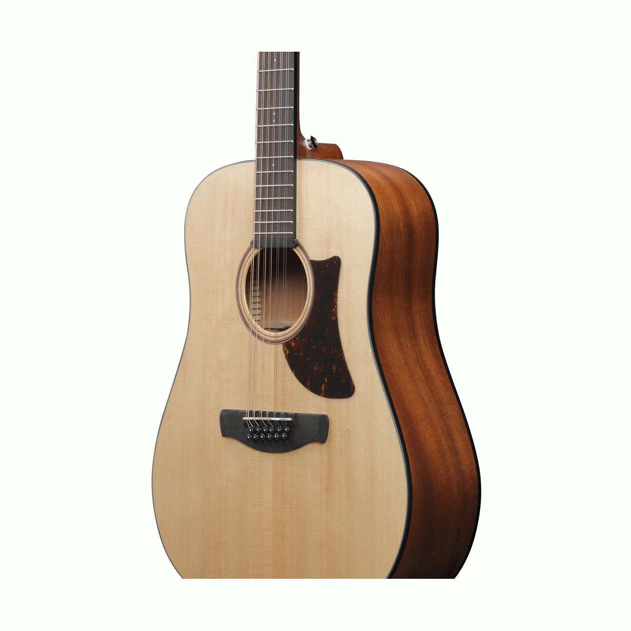 Ibanez AAD1012E Advanced Acoustic Guitar in Open Pore Natural - Image 2