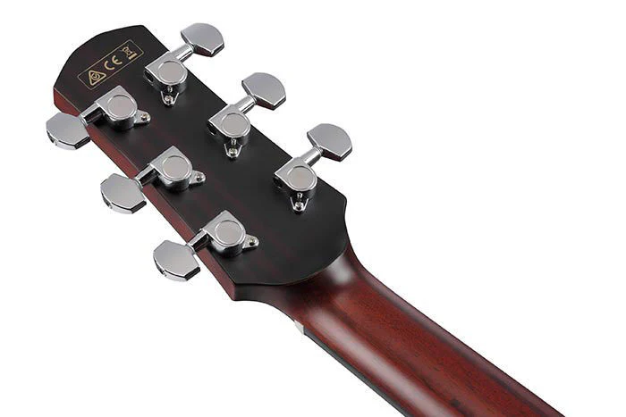 Ibanez AAD400CE LGS Platinum Series Acoustic Guitar  - Natural Low Gloss - Image 3