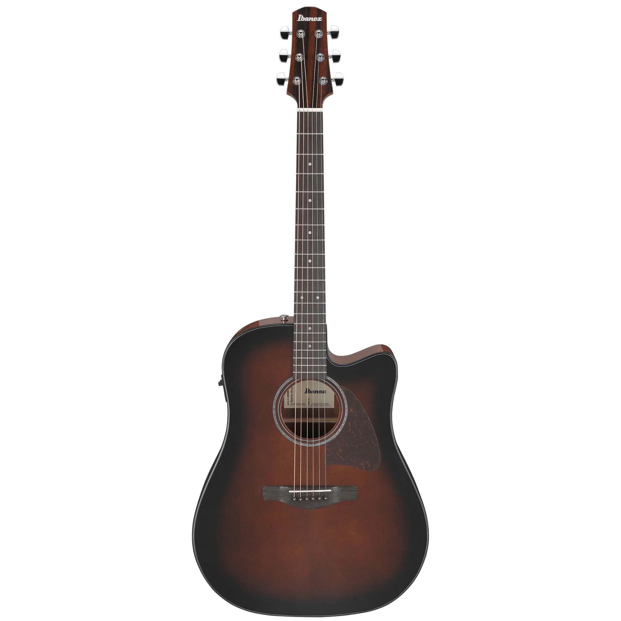 Ibanez AAD51CE Dark Violin Sunburst High Gloss Acoustic Guitar