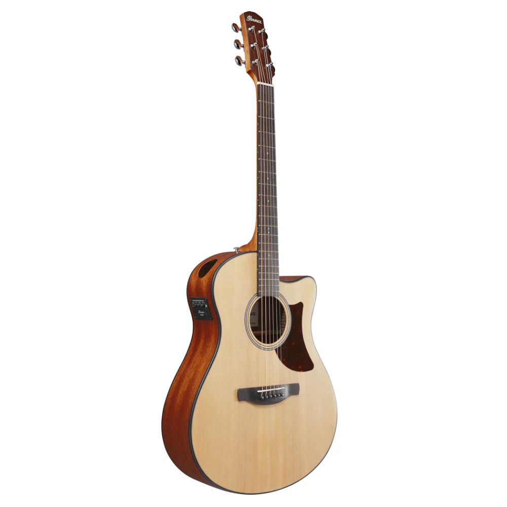 Ibanez AAM50CE Acoustic Guitar in Open Pore Natural - Image 3