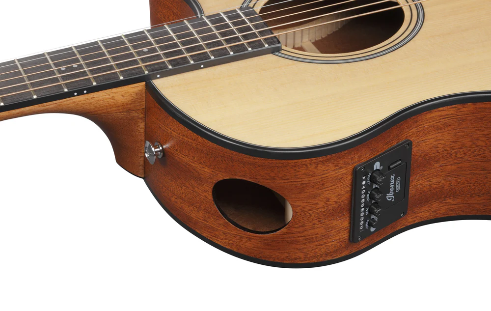 Ibanez AAM50CE Acoustic Guitar in Open Pore Natural - Image 9